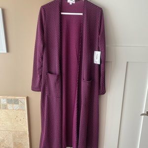 LuLaRoe Tops - LulaRoe Large Sarah Purple Microdot LuLaRoe Tops - LulaRoe Large Sarah Purple Microdot